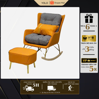 Ghế sofa bập bênh - thư giãn lười đọc sách - xem tivi YoLo (FREE SHIP HCM và HN), Nhập Khẩu Cao Cấp.