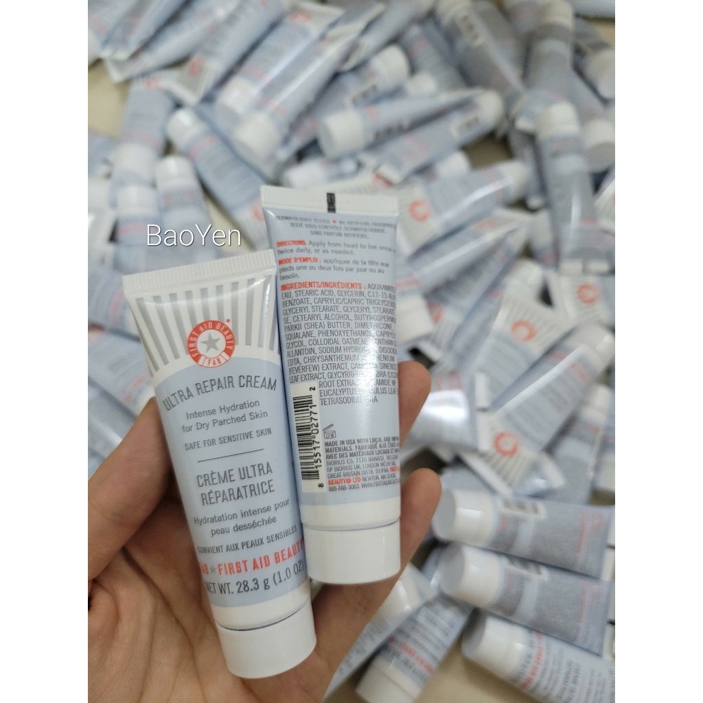 Kem  dưỡng da Ultra repair Cream First Aid Beauty Skin mini Sephora 28.3g