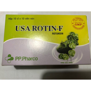 viên uống rotundin hỗ trợ dưỡng tâm, an thần, lo âu, căng thẳng, mất ngủ, ngủ không sâu, không đủ giấc…