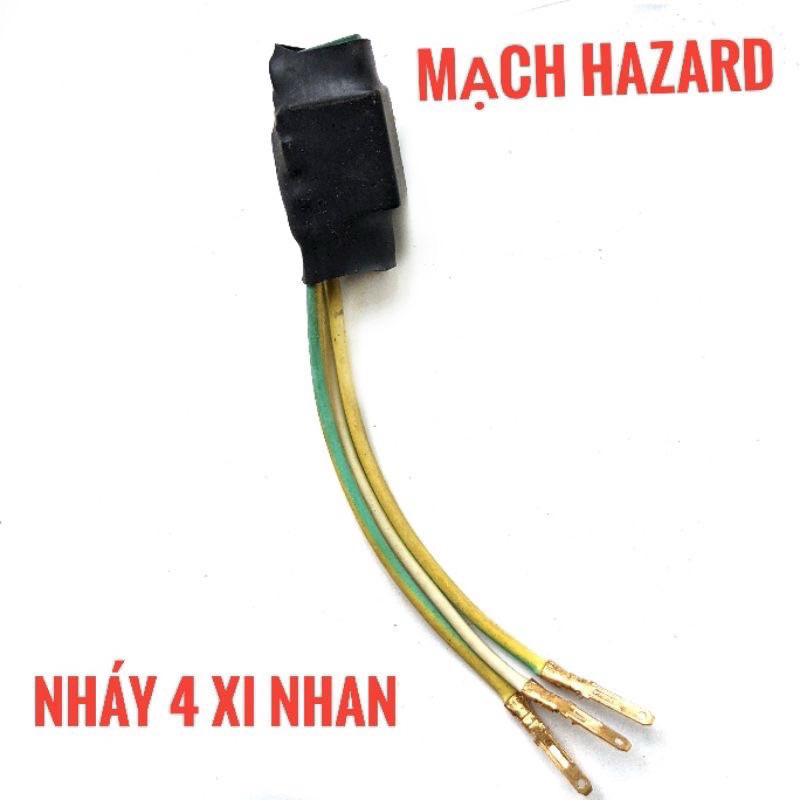 Mạch hazard nháy ưu tiên 4 xi nhan lắp mọi dòng xe máy xe điện nháy 4 bóng xi nhan