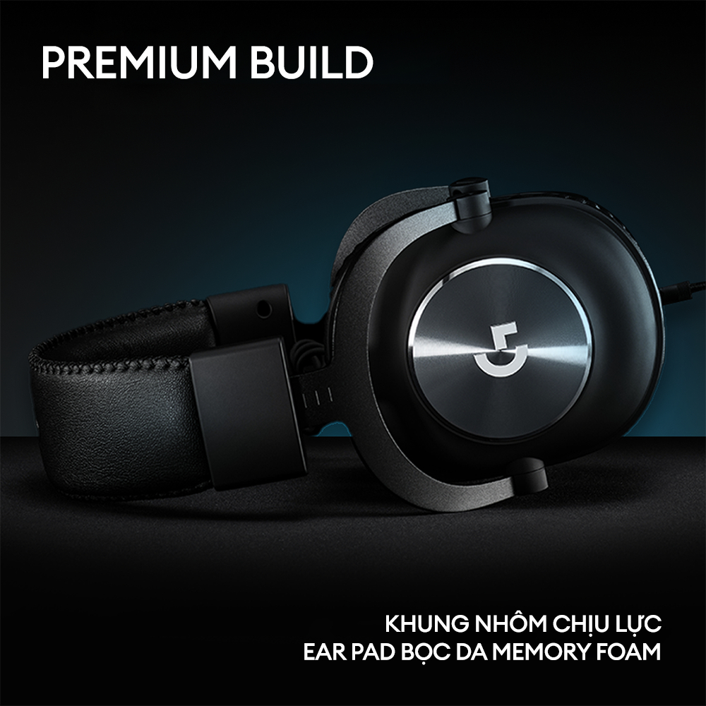 Tai nghe gaming có dây Logitech G Pro X SE, Mic tháo rời, âm vòm 7.1,đệm Memory Foam, màn loa 50 mm | BigBuy360 - bigbuy360.vn