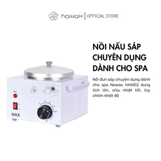 Nồi nấu sáp chuyên dụng dành cho SPA Nowax HW02, dung tích lớn, tùy chỉnh nhiệt độ, chịu nhiệt tốt