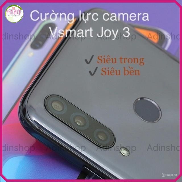 Dán cường lực camera Vsmart joy 3 siêu bảo vệ