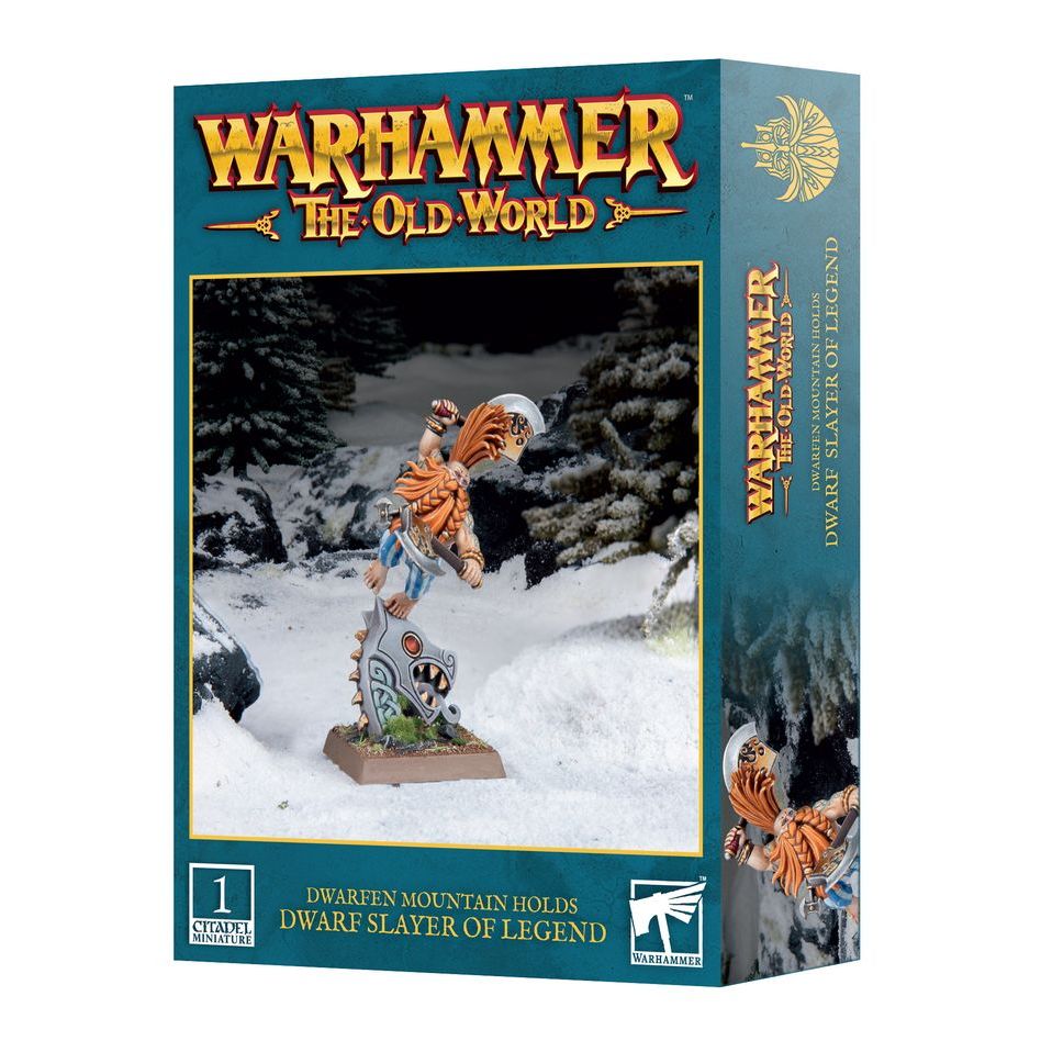 Mô hình Warhammer TOW: Dwarfen Mountain Holds: Dwarf Slayer of Legend