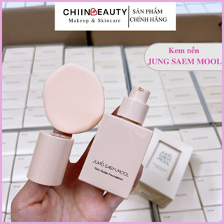 Có kèm bông tán nền - Kem nền JSM JUNG SAEM MOOL Skin Nuder Foundation ChiinBeauty