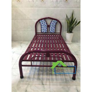 Giường sắt  đơn 1m x 2m