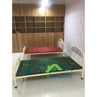 Giường sắt  đơn 1m x 2m