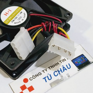 Quạt 9Cm, dày 2.5Cm / Điện áp DC 2V (Quạt Case 9Cm)