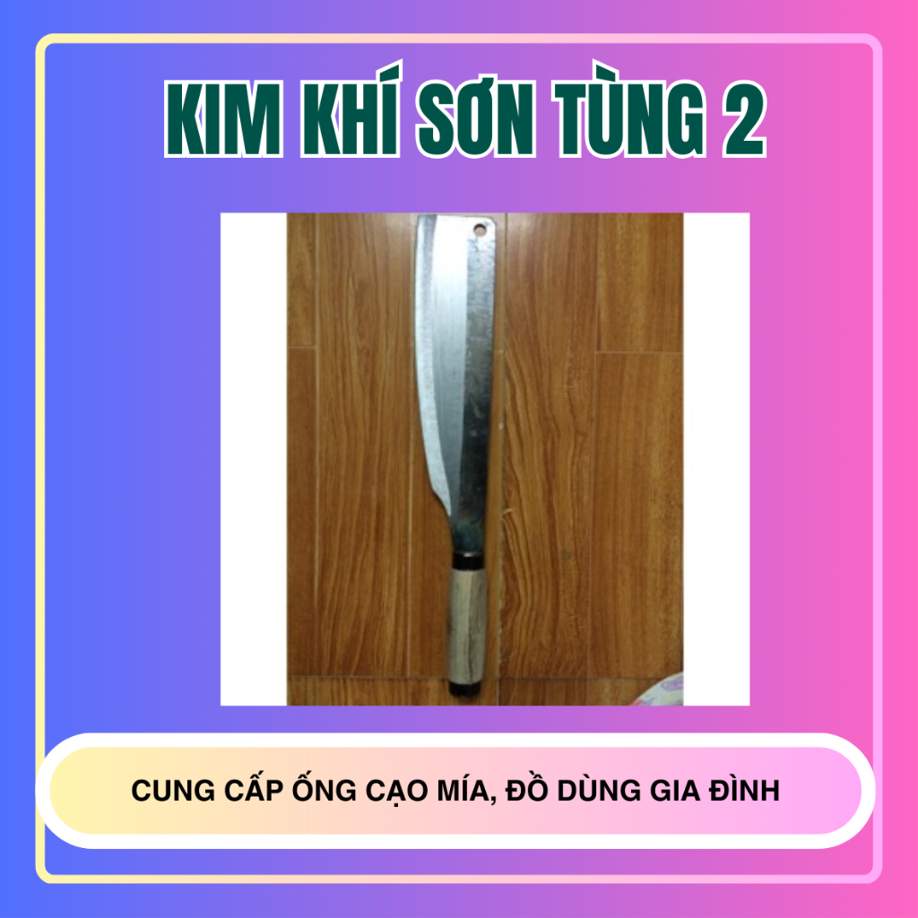 Dao chặt, thái chuôi gỗ