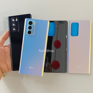 Nắp kính lưng điện thoại LG WING, WING 5G F100N F100 LM - F100 có ron keo chống nước kèm cụm kính camera
