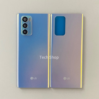Nắp kính lưng điện thoại LG WING, WING 5G F100N F100 LM - F100 có ron keo chống nước kèm cụm kính camera