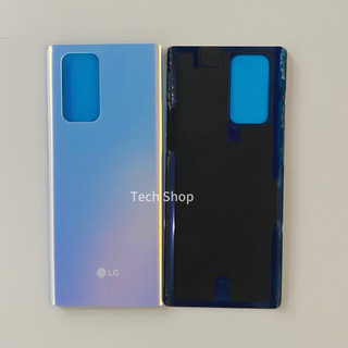 Nắp kính lưng điện thoại LG WING, WING 5G F100N F100 LM - F100 có ron keo chống nước kèm cụm kính camera
