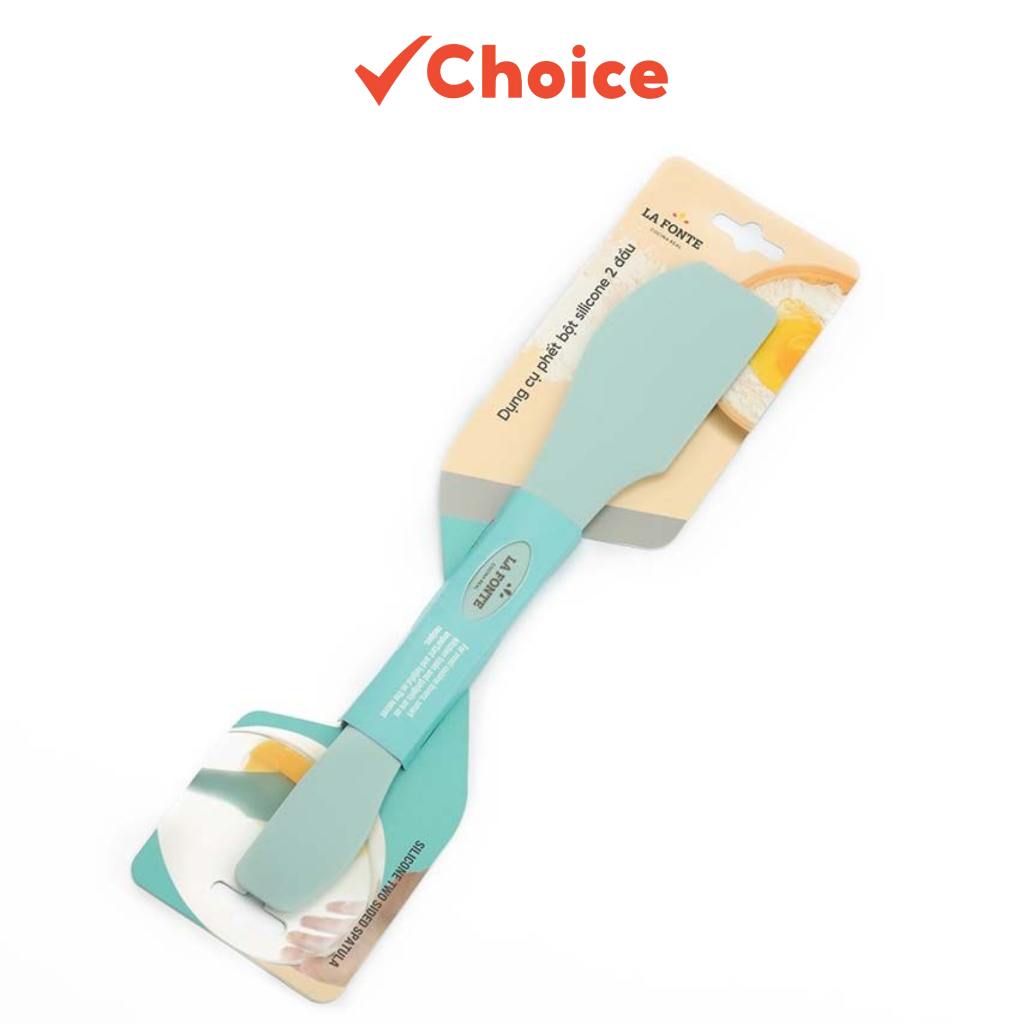 [Choice] Dụng Cụ Phết Bột Silicone 2 Đầu Lafonte TR1-17340-153 (28x5x0.8cm)
