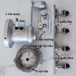 Bộ linh kiện giàn phơi thông minh Hòa Phát KS 950 chính hãng