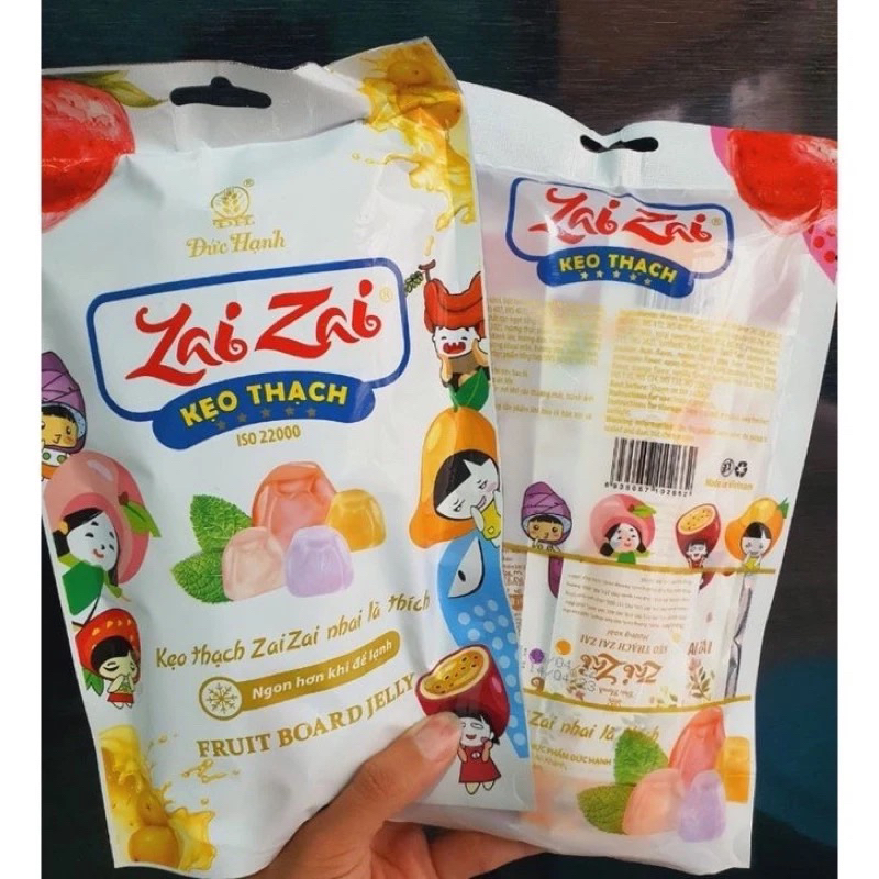 (Date 8/25) Thạch Zaizai Đức Hạnh ( 320g ) nhiều vị