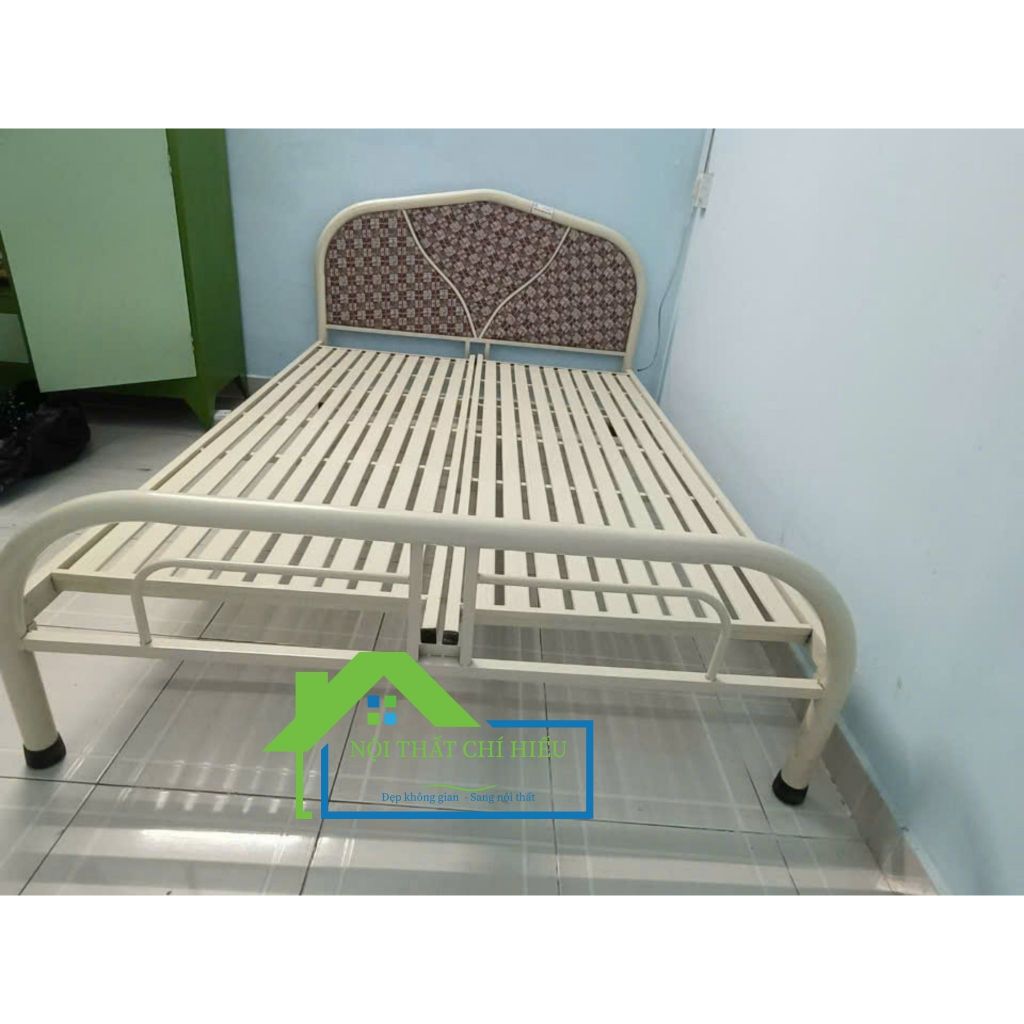 Giường sắt cao cấp 1m6 x 2m