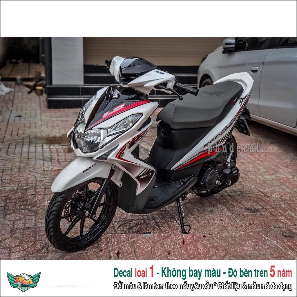 Tem rời Luvias trắng đỏ đen (4)