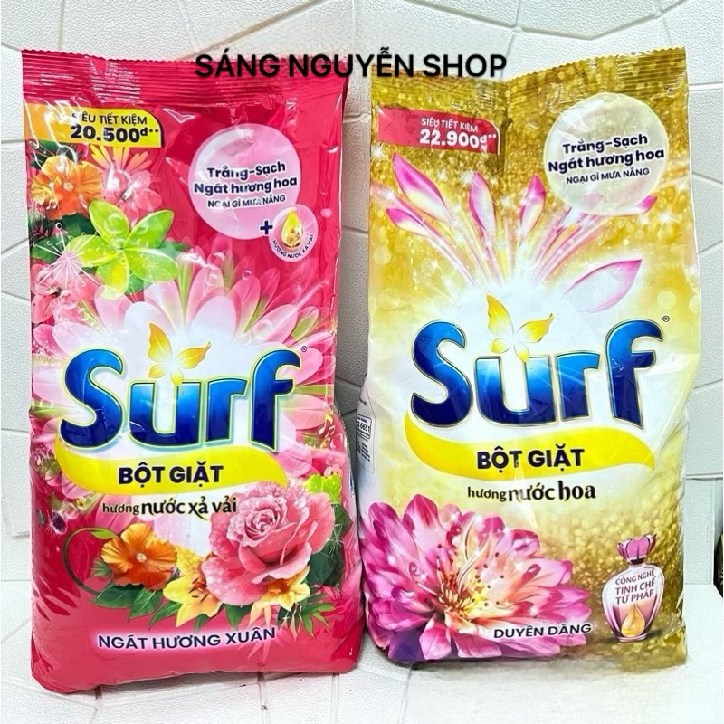 Bột Giặt Surf 5,5Kg/5,3kg Mới