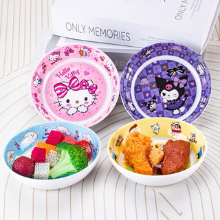 Dĩa tròn lòng sâu mini Doremon - Kuromi - Melody - Hello Kitty - Cinnamoroll - Shin Chan
