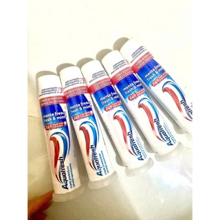 [CÓ LẠI HÀNG] USA KEM ĐÁNH RĂNG AQUAFRESH TOOTHPASTE MỸ DẠNG ỐNG 100ml
