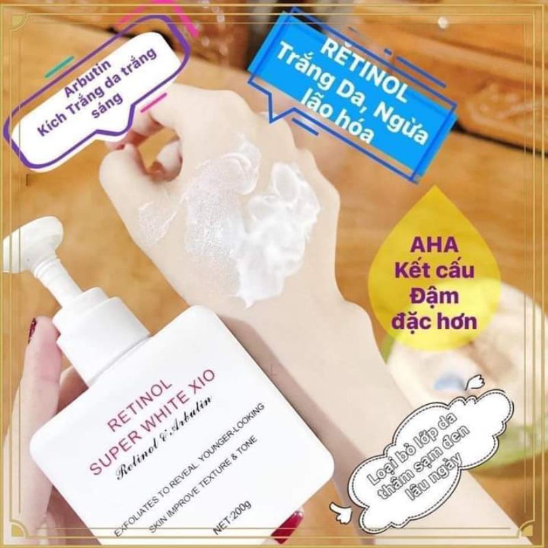 Retinol & Abutin Super White X10 PB Chính Hãng
