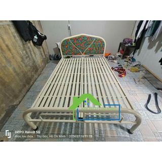 Giường sắt cao cấp 1m4 x 2m