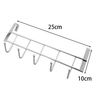 Móc inox treo sau cửa, treo cánh cửa tủ tiết kiệm diện tích
