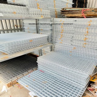 Tấm lưới sắt ô vuông treo đồ, sơn tĩnh điện, dùng decor trang trí nhà cửa, lớp học, dùng làm chuồng trại, phên mành vỉ