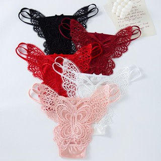 Quần lót nữ ren lưới cotton lụa phối dây đẹp quyến rũ xinh đồ lót xinh 20