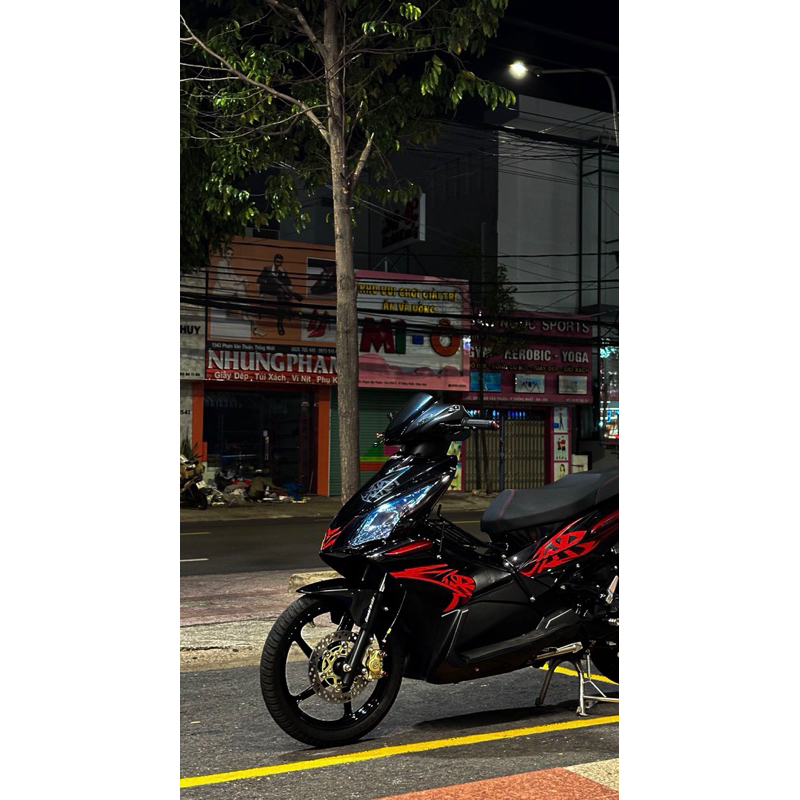 tem xe Ab thái 110 màu đen tem đỏ- tem in vi tính cao cấp