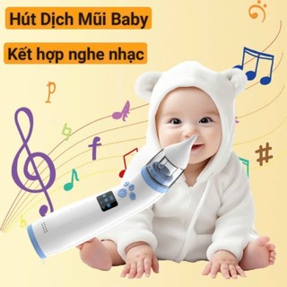 Điều Gì Làm Bạn Lo Lắng - Máy Hút Dịch Mũi Cho Bé Sơ Sinh Phiên Bản Cao Cấp Kết Hợp Nhạc Hút Mũi Trẻ Em, Thông Mũi Bé