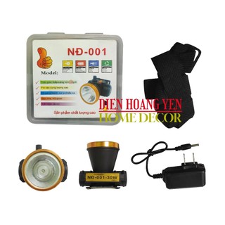 Đèn Led Đội Đầu Siêu Sáng Pin Sạc tiện lợi