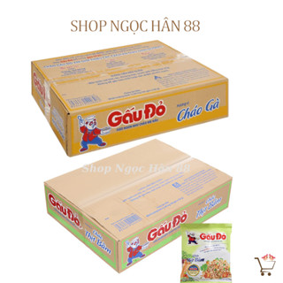 [Chính Hãng] Cháo Gấu Đỏ thùng 50gói x 50g DATE MỚI