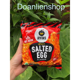  NISSIN - IRVINS SALTED EGG FLAVOUR MÌ TRỘN TRỨNG MUỐI ĂN LIỀN 113g HSD 06 2026 