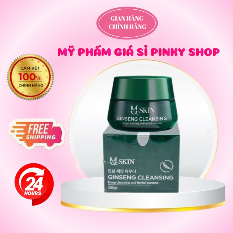 Bột rửa mặt nhân sâm MQ Skin