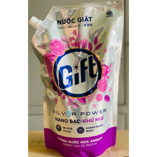 Nước giặt Gift 3 ,6kg- dùng được quần áo trẻ em phù  cho giặt tay và máy
