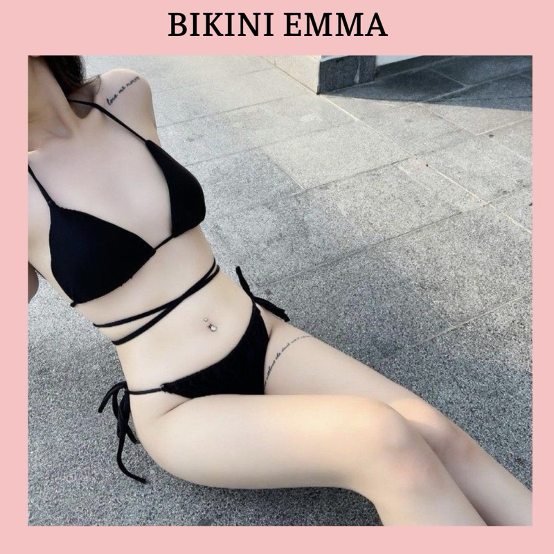 Bikini Tam Giác Basic Full 40 Màu Emma (hình thật)