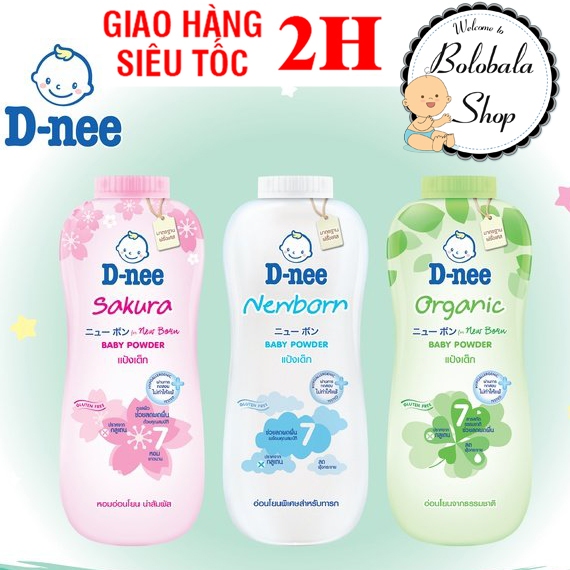 Phấn thơm cho bé Dnee 350g Thái Lan