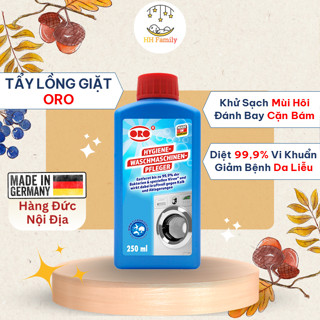 Tẩy Lồng Máy Giặt ORO ĐỨC Vệ Sinh Lồng Giặt, Vệ Sinh Máy Giặt Lồng Ngang, Tẩy Lồng Giặt Đứng, Tẩy Máy Giặt 250ml