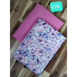 Vải lụa may áo dài hoa nhí MÃ E