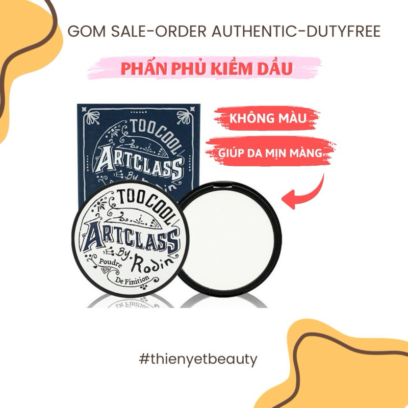 Phấn phủ kiềm dầu Too cool for school Artclass
