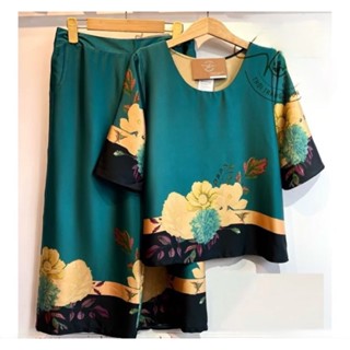 [Bộ Lụa Size Đại] Set Đồ Nữ Quần Áo Trung Niên Cho Mẹ Cho Bà Chất Liệu Lụa Latin