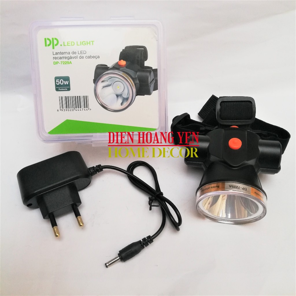 ĐÈN LED ĐỘI ĐẦU KÍN NƯỚC SIÊU SÁNG DP7229