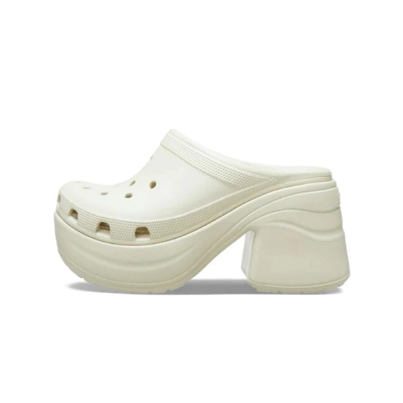 [ CHÍNH HÃNG ] GIÀY CLOG UNISEX CROCS SIREN - BONE (Free Ship)