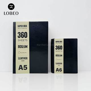 [LOBEO] Sổ vẽ Super Idea 360 tờ bìa da 80gsm