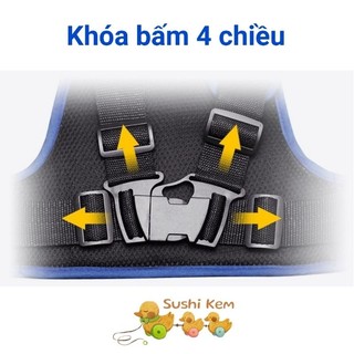 (FreeShip) Đai xe máy Phản quang - Đai an toàn