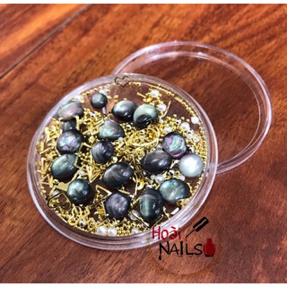 Khay kl + trai mix - Phụ kiện Nail