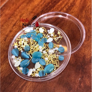 Khay kl + trai mix - Phụ kiện Nail