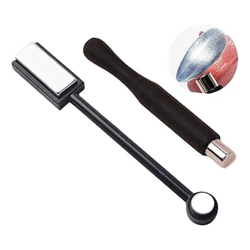 Nam châm 2 đầu nam châm nail hút siêu mạnh tạo hình sơn mắt mèo nail đa năng siêu đẹp