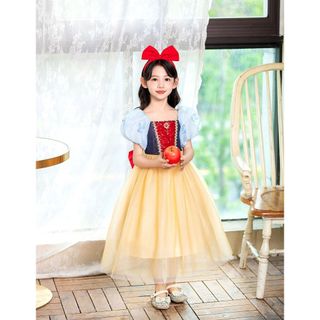 Váy bạch tuyết. Váy dạ hội hóa trang cho bé gái